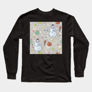 Snowman Long Sleeve T-Shirt